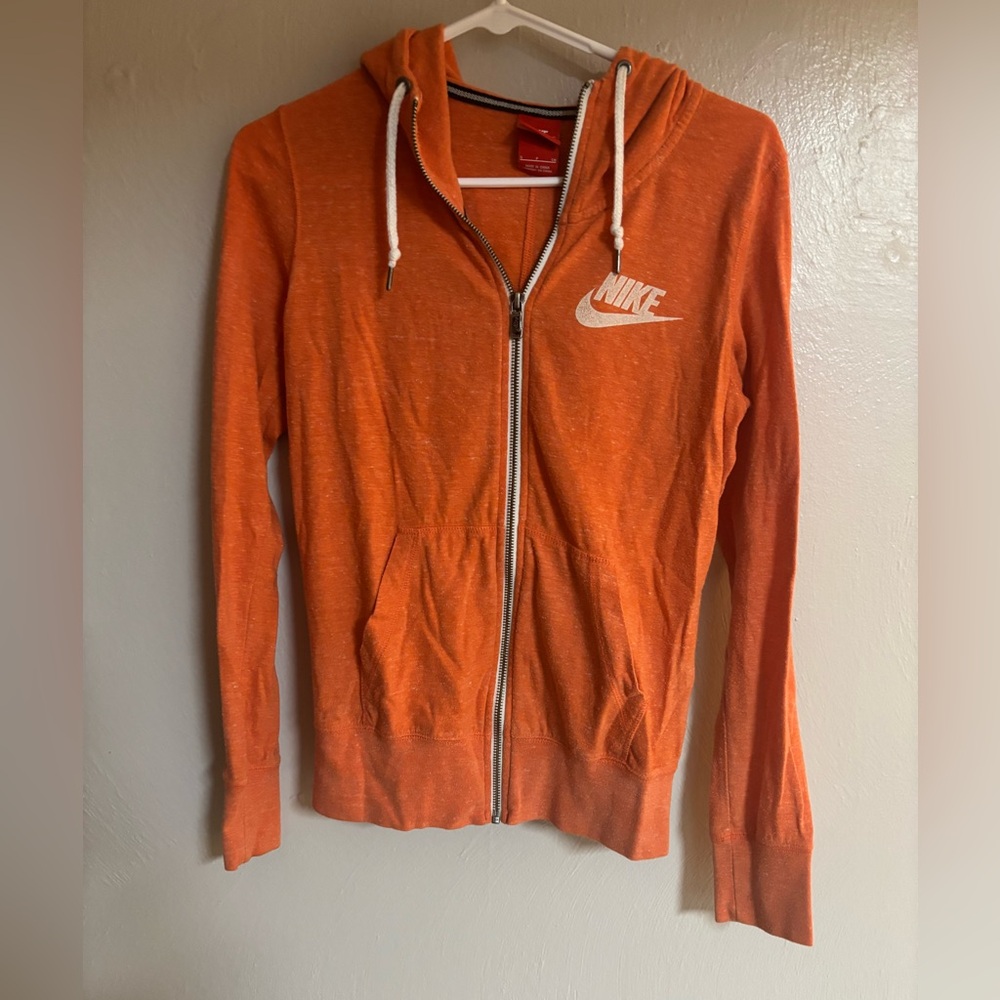 Nike Women's Vibrant Orange Hoodie